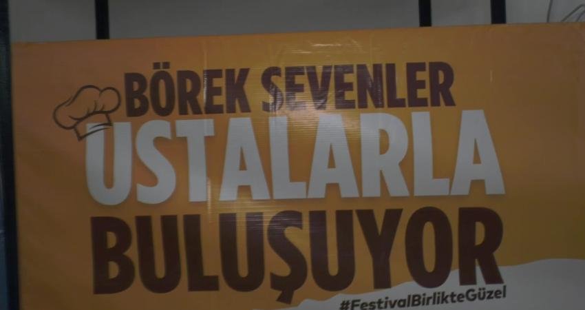 Silivri Belediyesi tarafından bu yıl 14'üncüsü gerçekleştirilen Ortaköy Börek Festivali