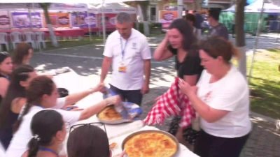 Silivri Belediyesi tarafından düzenlenen 14. Ortaköy Börek Festivali renkli görüntülere