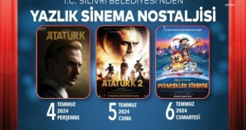 Silivri Belediyesi’nin düzenlediği “Yazlık Sinema Nostalji Günleri”, Aras Bulut İynemli’nin