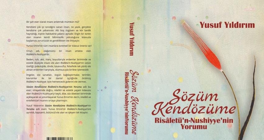 Sözüm Kendözüme Risâletü’n-Nushiyye’nin Yorumu, Duru Gıda Yayınları’ndan çıktı Karaman merkezli Duru Gıda, araştırmacı yazar Yusuf Yıldırım imzalı Yunus