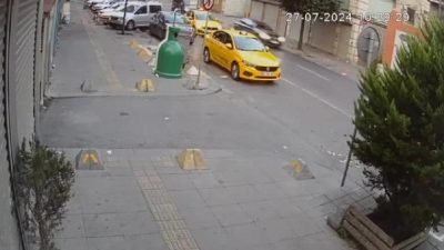 İstanbul Beyoğlu’nda bir kişi taksiden inerek etrafa rastgele ateş etti.