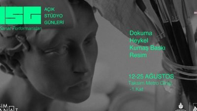 İstanbul Büyükşehir Belediyesi (İBB) iştiraklerinden Kültür A.Ş., “Açık Stüdyo Günleri”