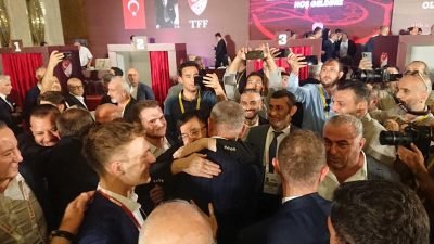 İbrahim Hacıosmanoğlu, 134 delegenin oyunu alarak Türkiye Futbol Federasyonu Başkanlığı'na