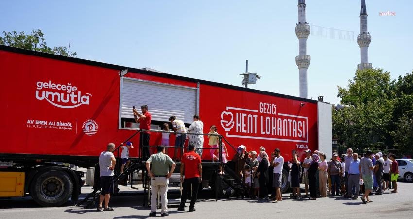Tuzla Belediyesi, İstanbul Büyükşehir Belediyesi'nin (İBB) “Kent Lokantaları” modeline yenilikçi