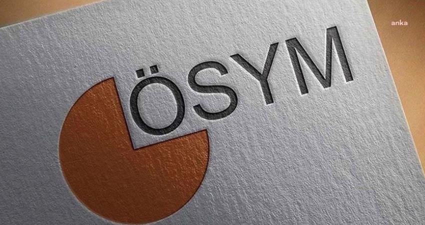 Ölçme, Seçme ve Yerleştirme Merkezi Başkanlığı (ÖSYM) tarafından 2024-2025 öğretim
