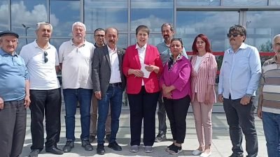 CHP Genel Başkan Yardımcısı Zeliha Aksaz Şahbaz, Kütahya’da bir hizmet