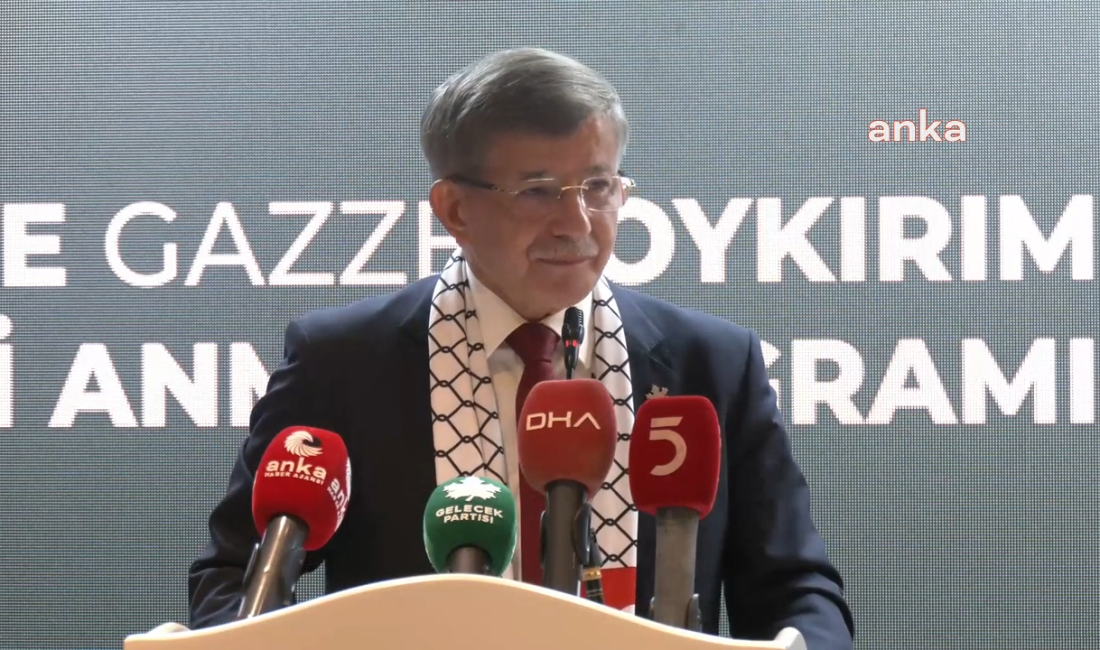 Gelecek Partisi Genel Başkanı Ahmet Davutoğlu, yarın TBMM’de konuşacak olan