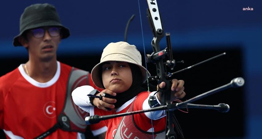 2024 Paris Olimpiyatları'nda Mete Gazoz ve Elif Berra Gökkır ikilisi,