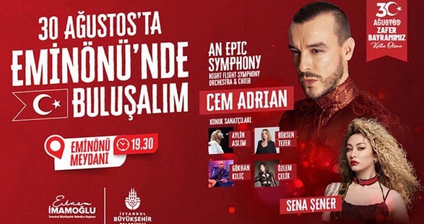 İBB, 30 Ağustos Zafer Bayramı’nda İstanbul’un pek çok semtinde bayramın
