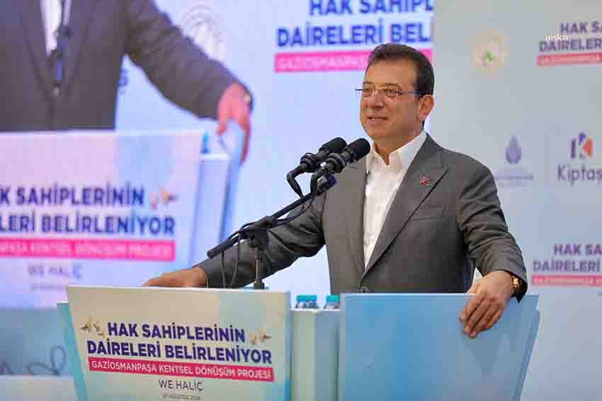 İBB Başkanı Ekrem İmamoğlu, kendi yönetimlerinden önceki 15 yıl içinde