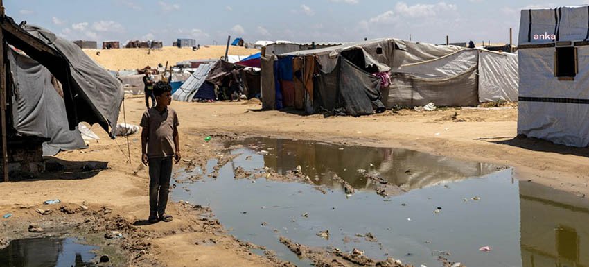Gazze’de sağlık yetkilileri bölgede yayılmasından endişe duyulan çocuk felci (polio)