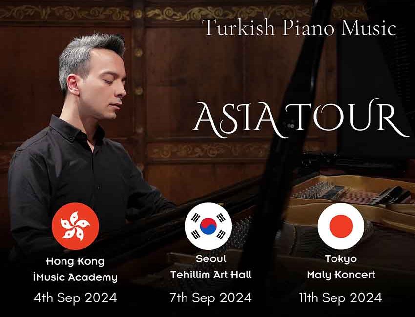 Müzisyen, piyanist Dengin Ceyhan, Uzak Doğu’da konser vermeye hazırlanıyor. Türk