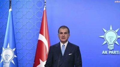 AK Parti Sözcüsü Ömer Çelik, Yeniden Refah Partisi'ne tepki gösterdi.