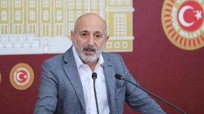 CHP Kahramanmaraş Milletvekili Ali Öztunç, Afşin Elbistan Termik Santrali'nden işçi