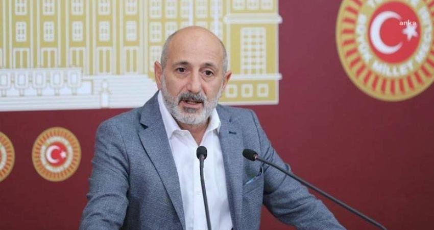 CHP Kahramanmaraş Milletvekili Ali Öztunç, Afşin Elbistan Termik Santrali'nden işçi