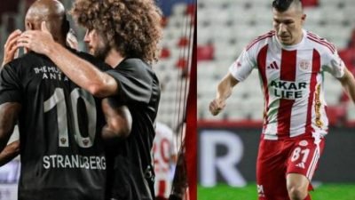 Trendyol Süper Lig 3. hafta maçında Antalyaspor-Hatayspor Corendon Airlines Park