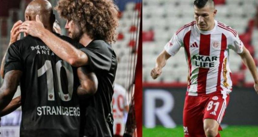 Trendyol Süper Lig 3. hafta maçında Antalyaspor-Hatayspor Corendon Airlines Park