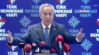 Eski Başbakan Yardımcısı Bülent Arınç'tan, tutuklu TİP Hatay Milletvekili Can