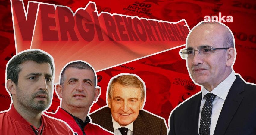 Hazine ve Maliye Bakanı Mehmet Şimşek, 2023 yılı vergi rekortmenlerine