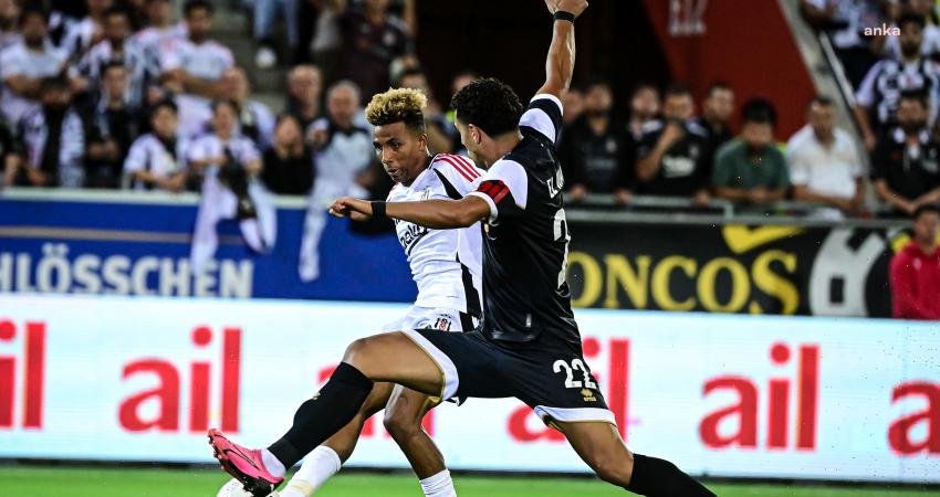 Beşiktaş, UEFA Avrupa Ligi Play-Off turu ilk maçında İsviçre ekibi