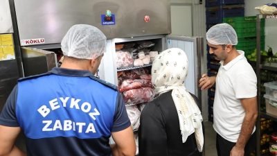 Beykoz Belediyesi Gıda Denetim Ekibi, vatandaşların sağlıklı ve güvenli gıdaya