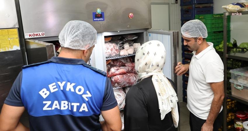 Beykoz Belediyesi Gıda Denetim Ekibi, vatandaşların sağlıklı ve güvenli gıdaya
