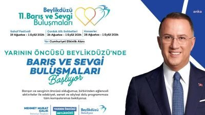 Beylikdüzü Belediyesi tarafından düzenlenen Barış ve Sevgi Buluşmaları,  11. kez
