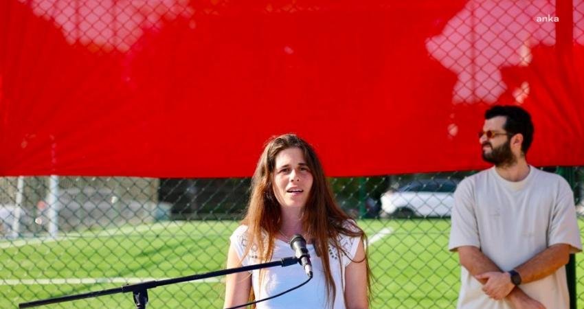 Yenilenen Ilıca Ahmet Keleş Spor Tesisi’nin açılışında konuşan Çeşme Belediye