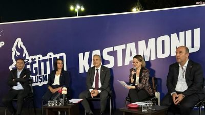 CHP'nin eğitim alanındaki sorunlara dikkati çekmek için farklı illerde düzenlediği