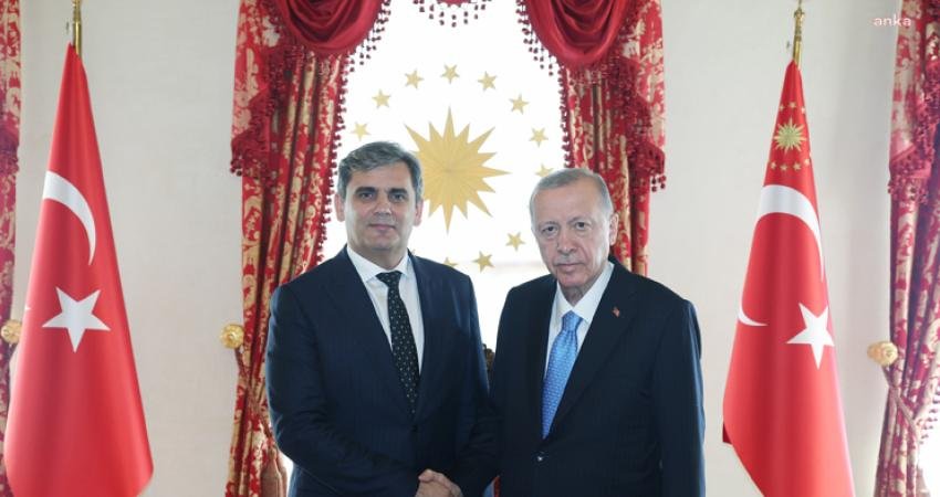 Cumhurbaşkanı Recep Tayyip Erdoğan, Cumhurbaşkanlığı Dolmabahçe Ofisi’nde Karadağ Başbakan Yardımcısı