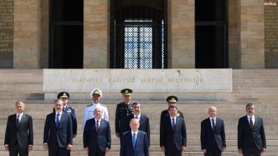 Cumhurbaşkanı Recep Tayyip Erdoğan, Yüksek Askeri Şura (YAŞ) üyeleri ile