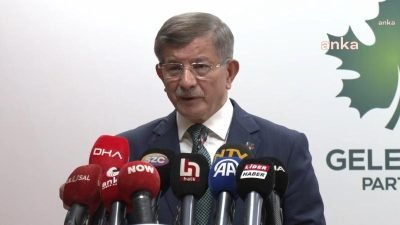 Gelecek Partisi Genel Başkanı Ahmet Davutoğlu, Cumhurbaşkanı Recep Tayyip Erdoğan’a