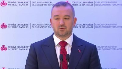 Türkiye Cumhuriyet Merkez Bankası Başkanı Fatih Karahan, yılın 3. Enflasyon