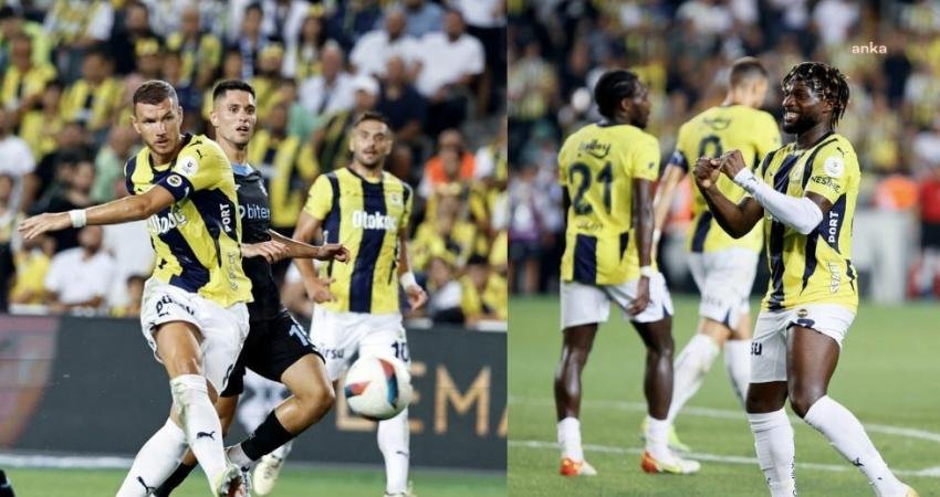 Trendyol Süper Lige şampiyonluk parolası ile başlayan Fenerbahçe sezonun ilk