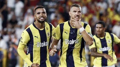 Trendyol Süper Lig’in 2. haftasında Fenerbahçe, Göztepe ile deplasmanda 2-2