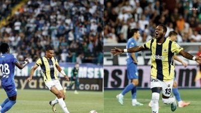 Trendyol Süper Lig'in 3. hafta maçında Çaykur Rizespor ile Fenerbahçe,