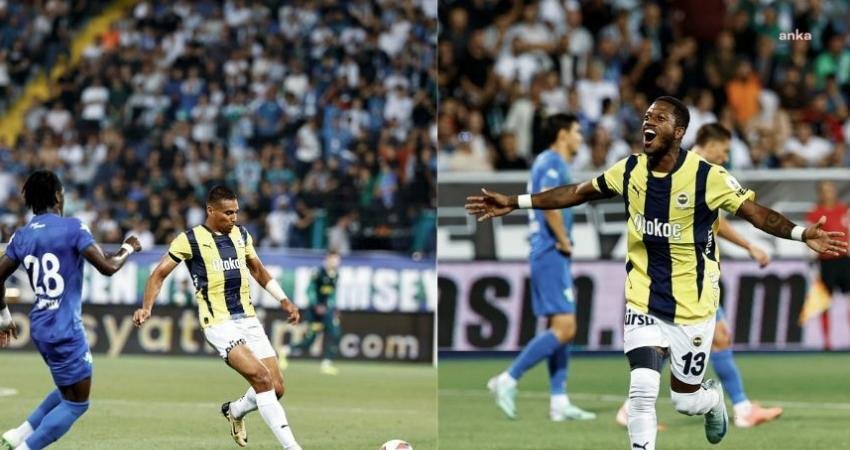 Trendyol Süper Lig'in 3. hafta maçında Çaykur Rizespor ile Fenerbahçe,