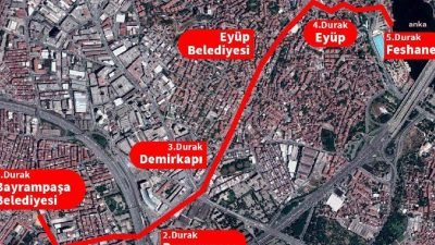 İstanbul Büyükşehir Belediyesi (İBB), Cumhurbaşkanlığı yatırım programına alınmayan Eyüpsultan-Bayrampaşa Tramvay