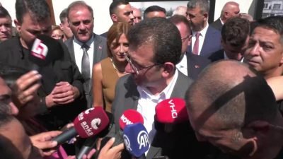 İstanbul Büyükşehir Belediye (İBB) Başkanı Ekrem İmamoğlu, 'We Haliç' Hak