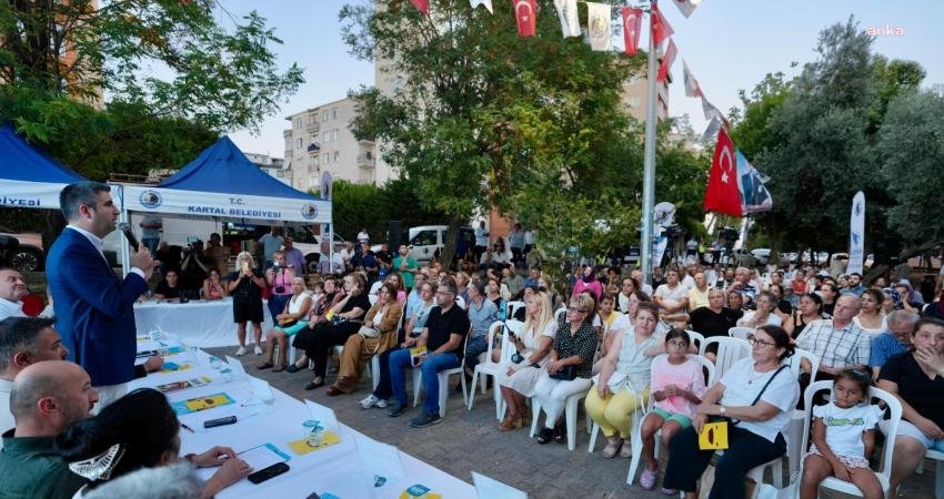 Kartal Belediyesi tarafından düzenlenen “Mahallemi Dinliyorum” buluşmalarının 4'üncüsü, Çavuşoğlu Mahallesi’nde