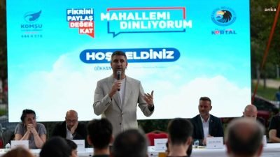 Kartal Belediyesi tarafından düzenlenen ‘Mahallemi Dinliyorum- Komşu Buluşması’nın 5’incisi, Esentepe