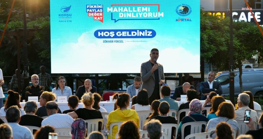 Kartal Belediyesi’nin düzenlediği ‘Mahallemi Dinliyorum- Komşu Buluşmaları’nın 6'ncı durağı, Kartallı