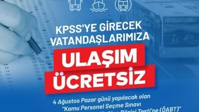 Yarın yapılacak olan KPSS Lisans Öğretmenlik Alan Bilgi Testi (ÖABT) sınavına
