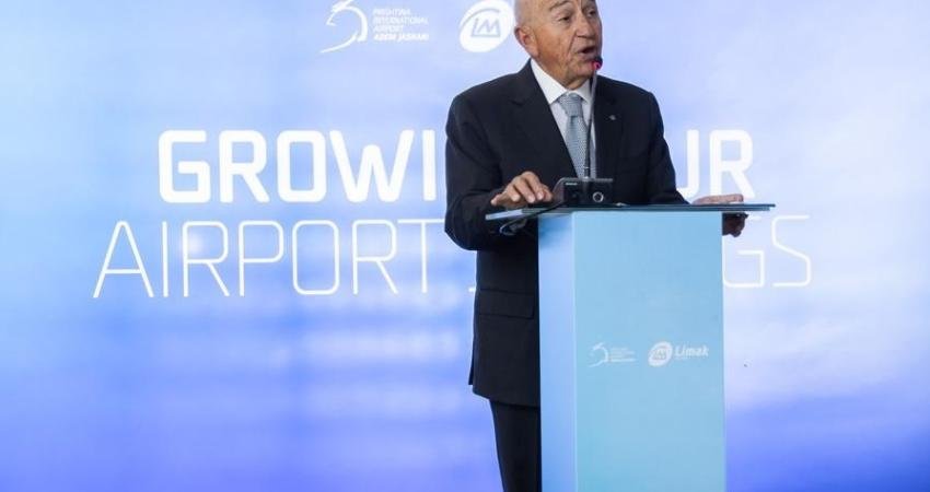 İnşasını ve işletmeciliğini Limak’ın üstlendiği Priştina Uluslararası Adem Yaşari Havalimanı’nın,