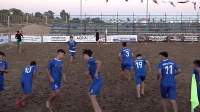 Manavgat Belediyesi'nin Türkiye Futbol Federasyonu Plaj Futbolu 2024 Sezonu etabı,