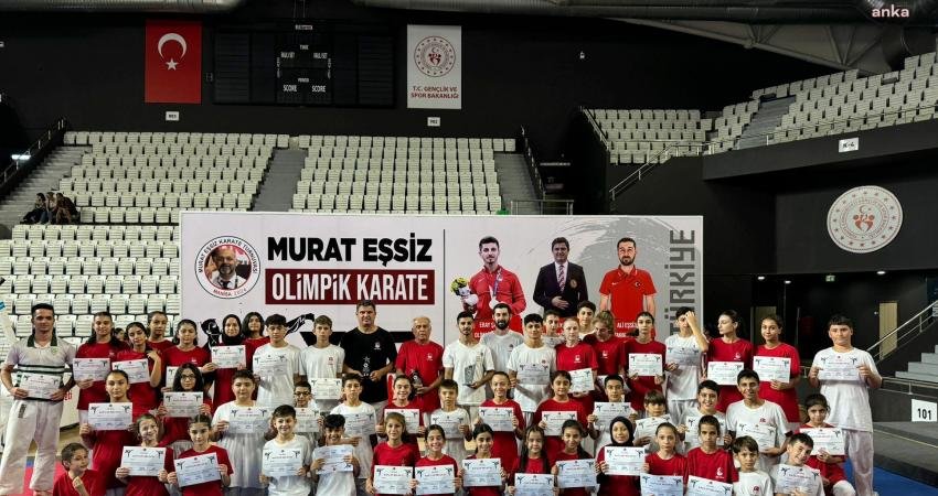 Manisa Büyükşehir Belediyespor karate takımı, olimpik karate yaz kampına 50