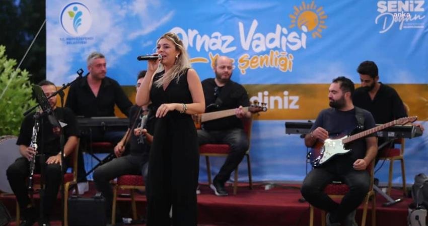 Merkezefendi Belediyesi’nin düzenlediği Ornaz Vadisi Yaz Şenliği’ne vatandaşlar yoğun ilgi