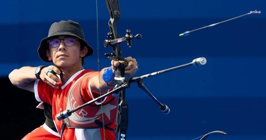 Milli sporcu Mete Gazoz, 2024 Paris Olimpiyatları'nda okçuluk bireysel erkekler