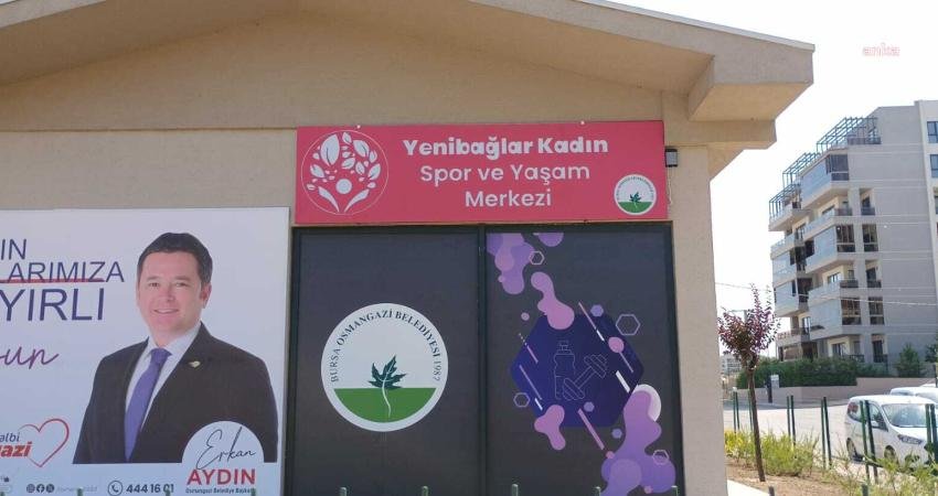 Osmangazi Belediyesi, Yenibağlar Mahallesi’nde kadınlara özel bir spor merkezi açıyor.