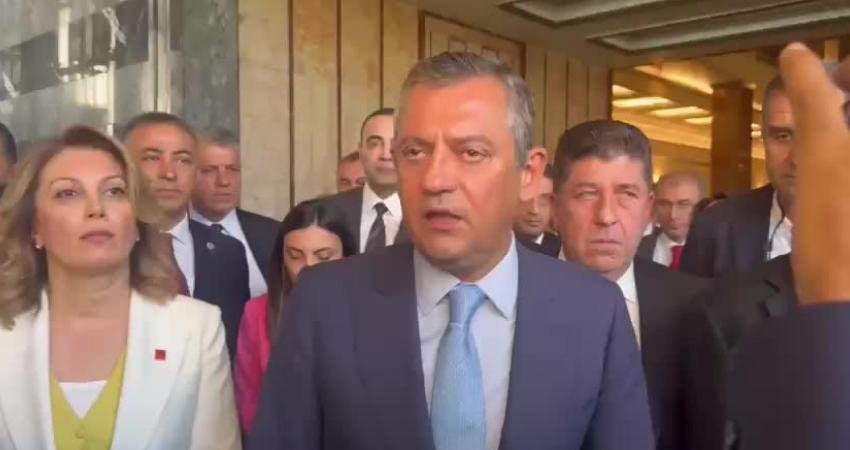 CHP Genel Başkanı Özgür Özel, Anayasa Mahkemesi’nin Can Atalay kararını